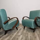 Set de 2 fauteuils par Jindrich Halabala, 1940
