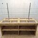 Old haberdashery display cabinet