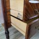 1960s sideboard in mahogany, glass and brass