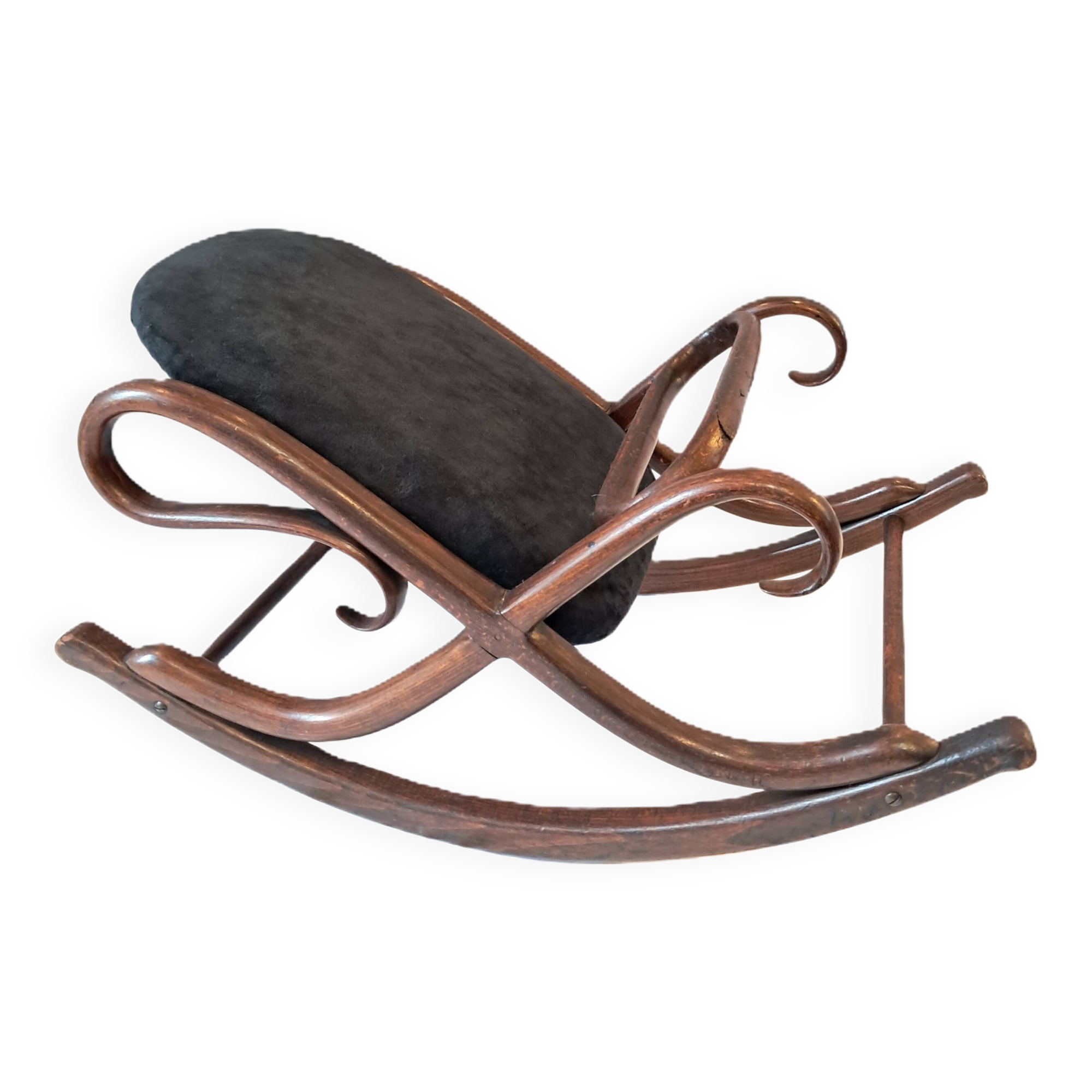 Art Nouveau Bentwood Footstool