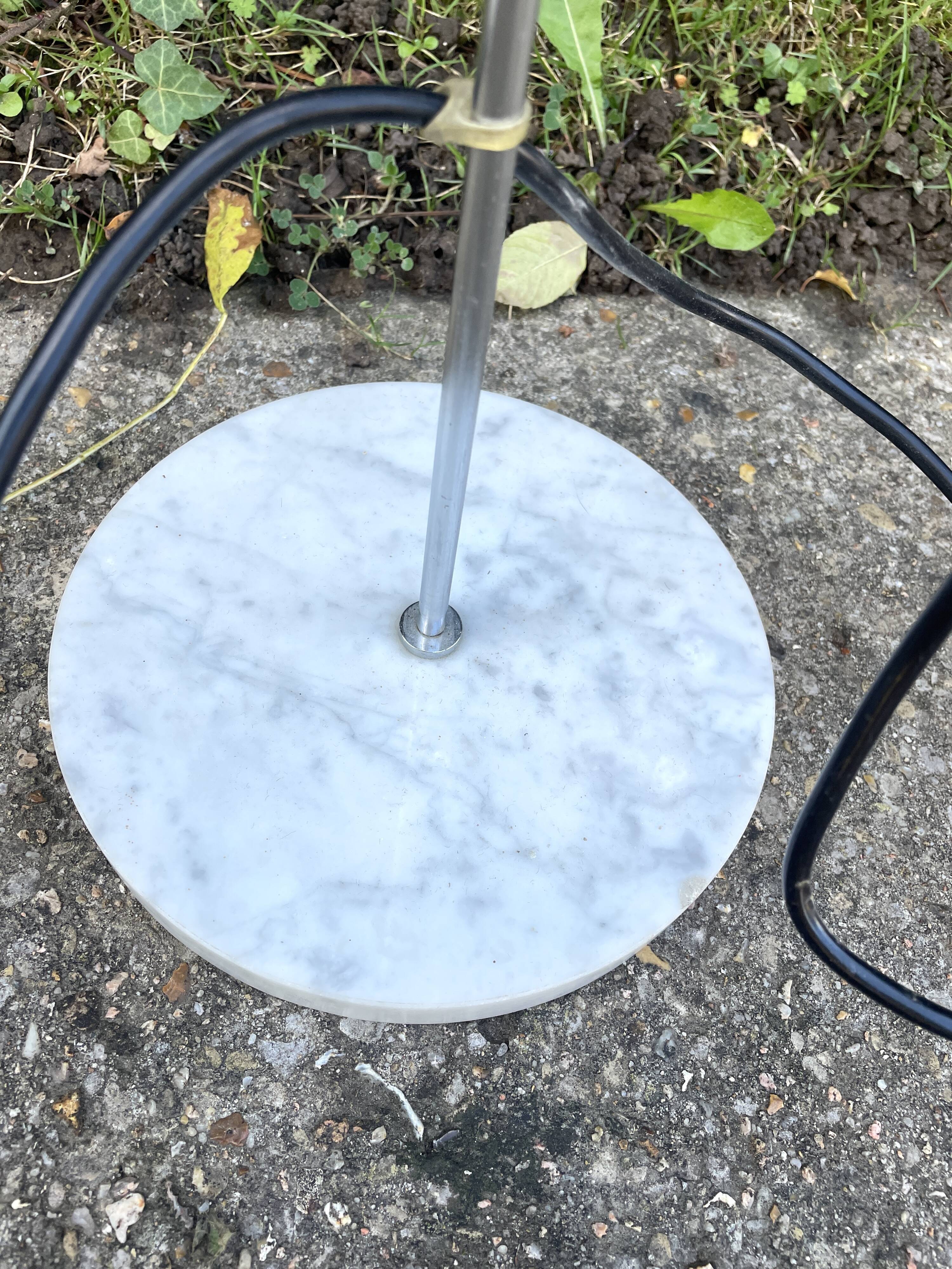 Pair of floor lamps by Alain Richard. Model A14