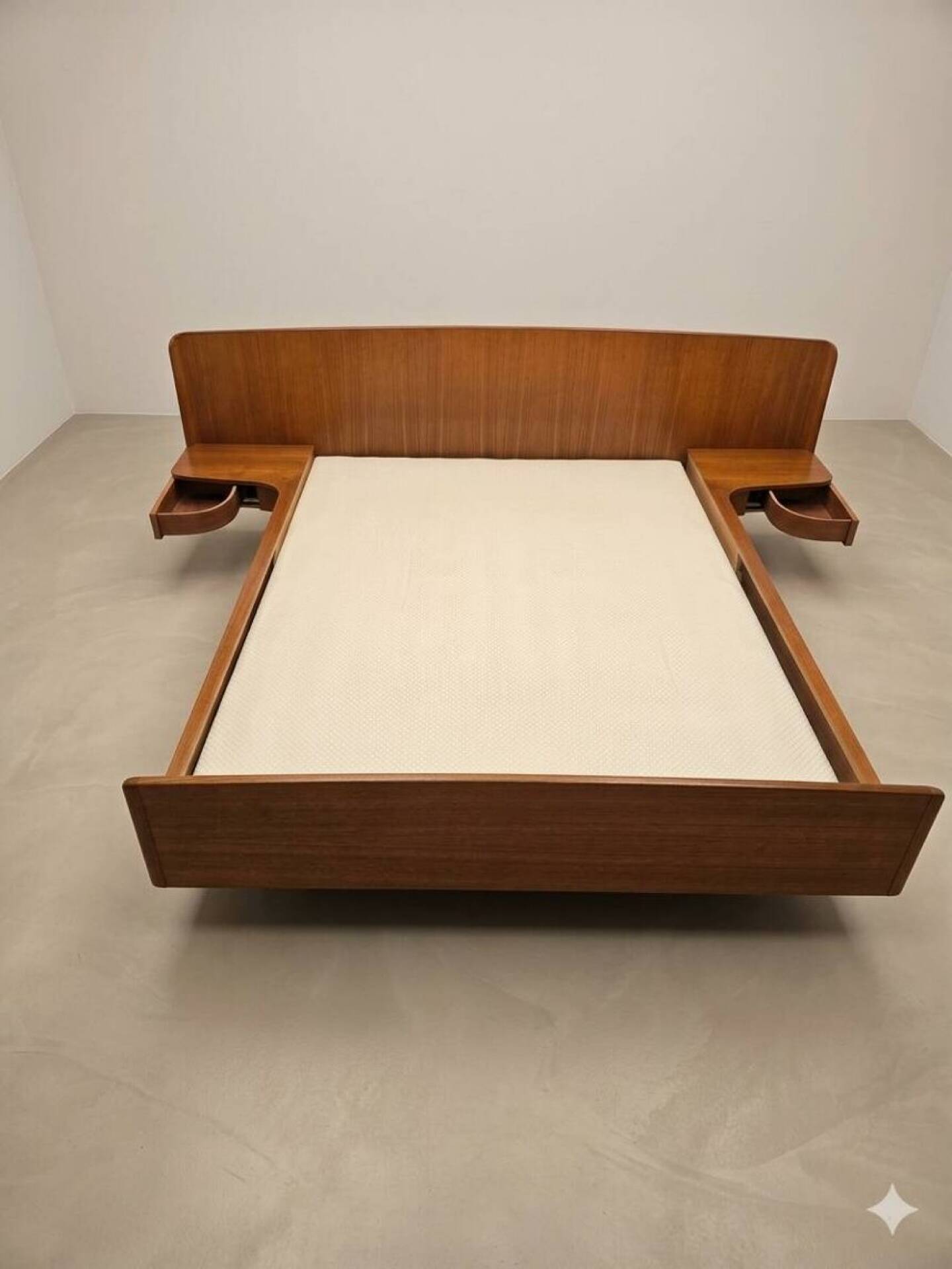 Scandinavian floating bed Teak - Peter Hvidt & Orla Mølgaard-Nielsen
