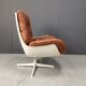 Space age fiberglass swivel chair, 1960s