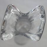 Large Daum crystal soliflore vase H32cm