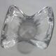 Grand vase soliflore cristal Daum H32cm