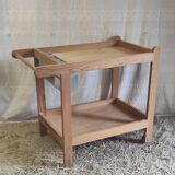 Desserte en bois massif (Pin) - mid. XXéme