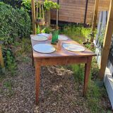 Table de ferme avec rallonge