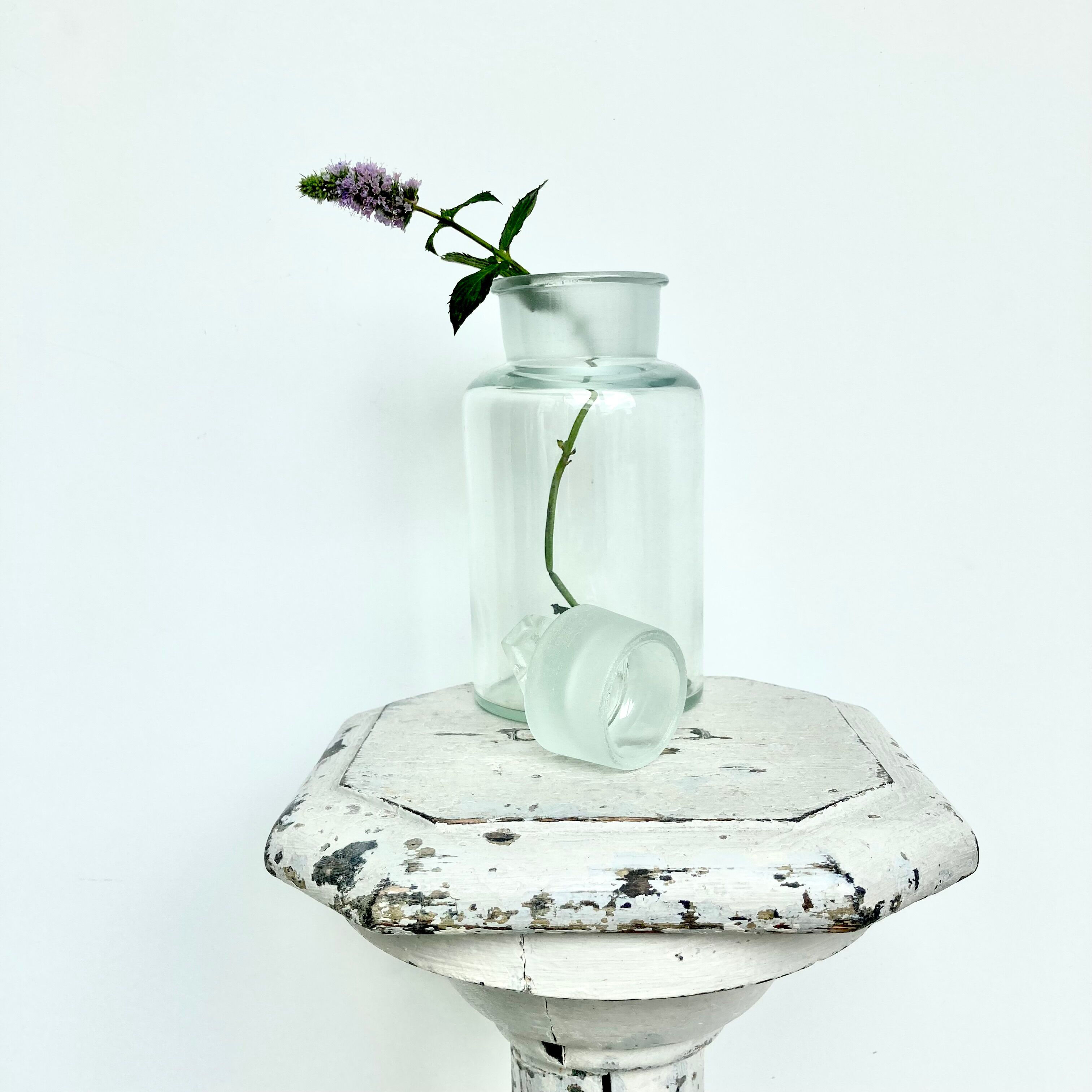 Apothecary or pharmacy bottle