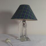 Lampe en verre années 50