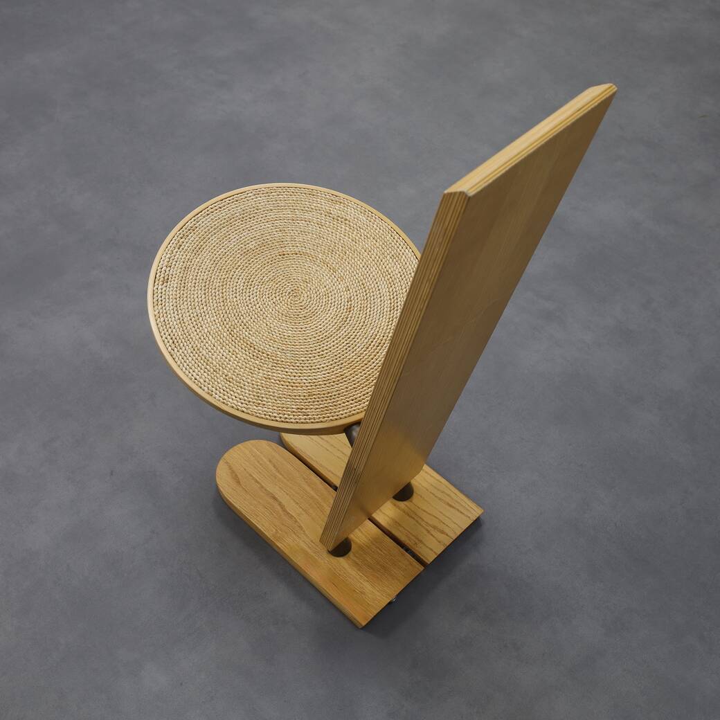 "Pala" chair by Gigi Sabadin for Emme, Italy, 1970s