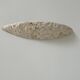Pair of vintage stone sconces, natural beige, Italy 1979