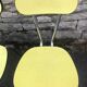 Yellow formica chairs