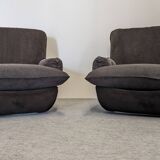 Pair of armchairs by Michel Cadestin for Airborne, 1960s-70s