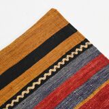 7x10 Multicolor Traditional Handmade Kilim Rug, 202x304Cm