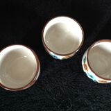 Series of 5 vintage cups
