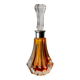 Orange sommerso perfume bottle, Murano glass, Italy, 1970s