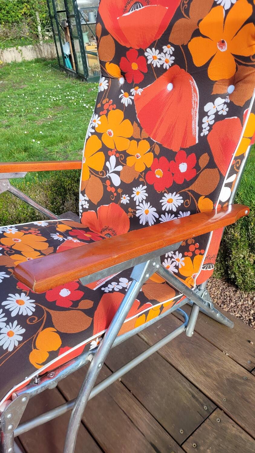 Abervall vintage deck chair