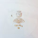 Digoin Sarreguemines "Lilitia" Large flat plate cake dish