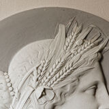 Plaster medallion, Ceres