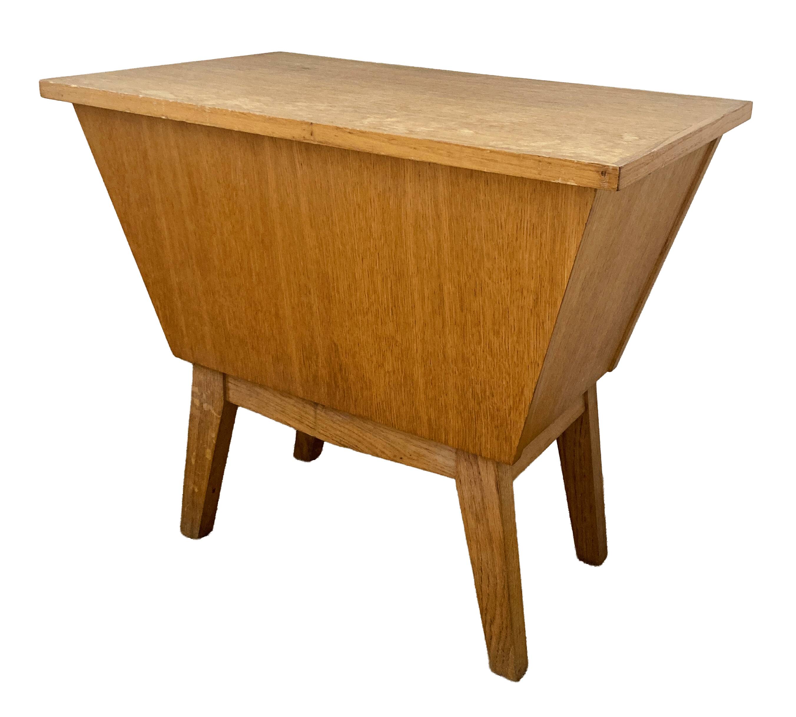 Small vintage wooden chest furniture