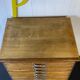 Printing cabinet with drawers