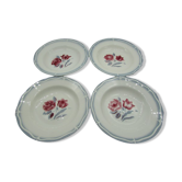 Assiettes creuses Digoin Sarreguemines Alesia