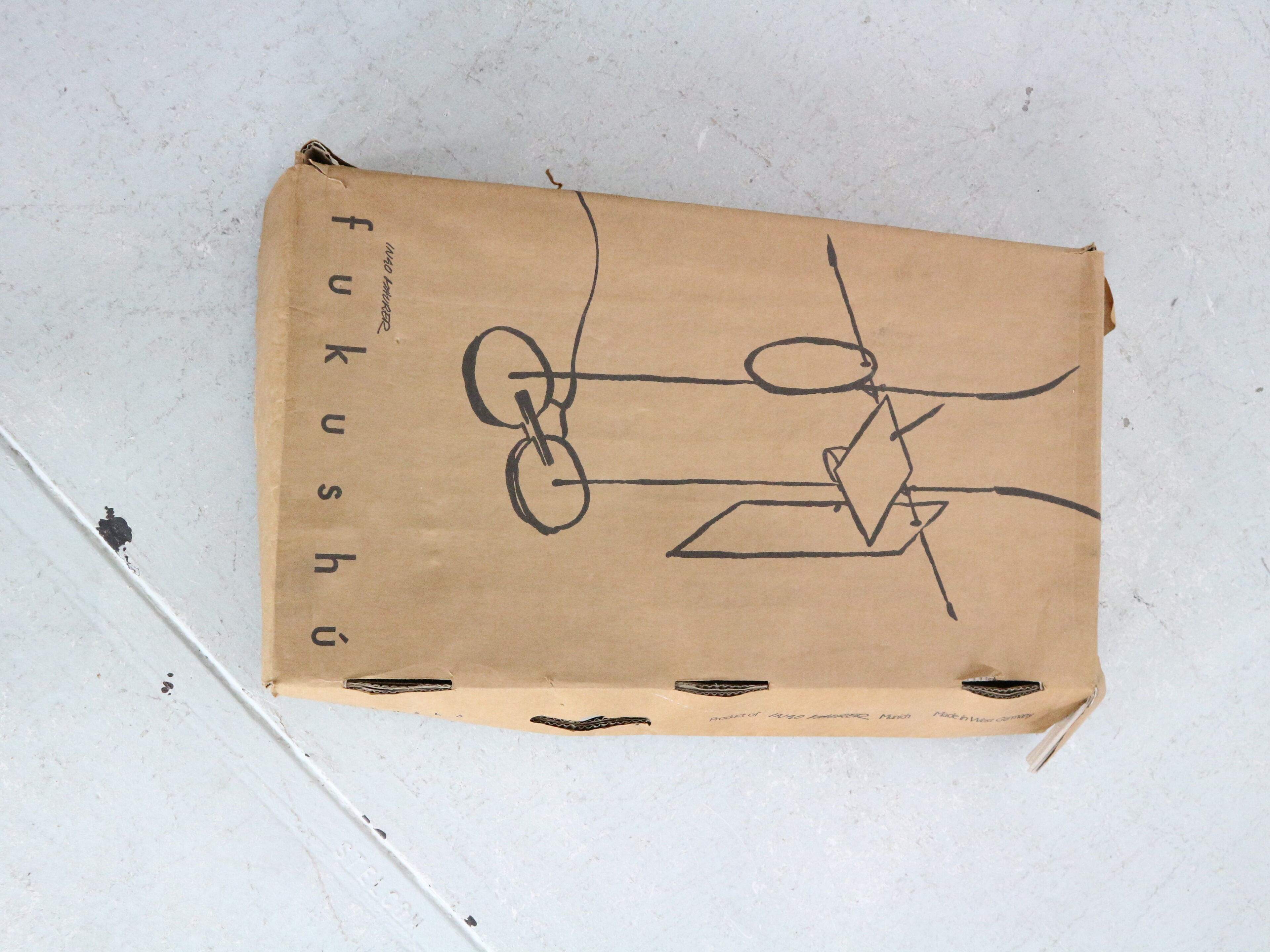 Ingo Maurer table lamp, 1980, Germany