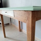 Solid oak farmhouse table 30/40s