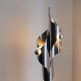 Vintage floor lamp chrome spoutnick