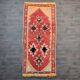 Moroccan Boujad rug orange 150 x 315 cm