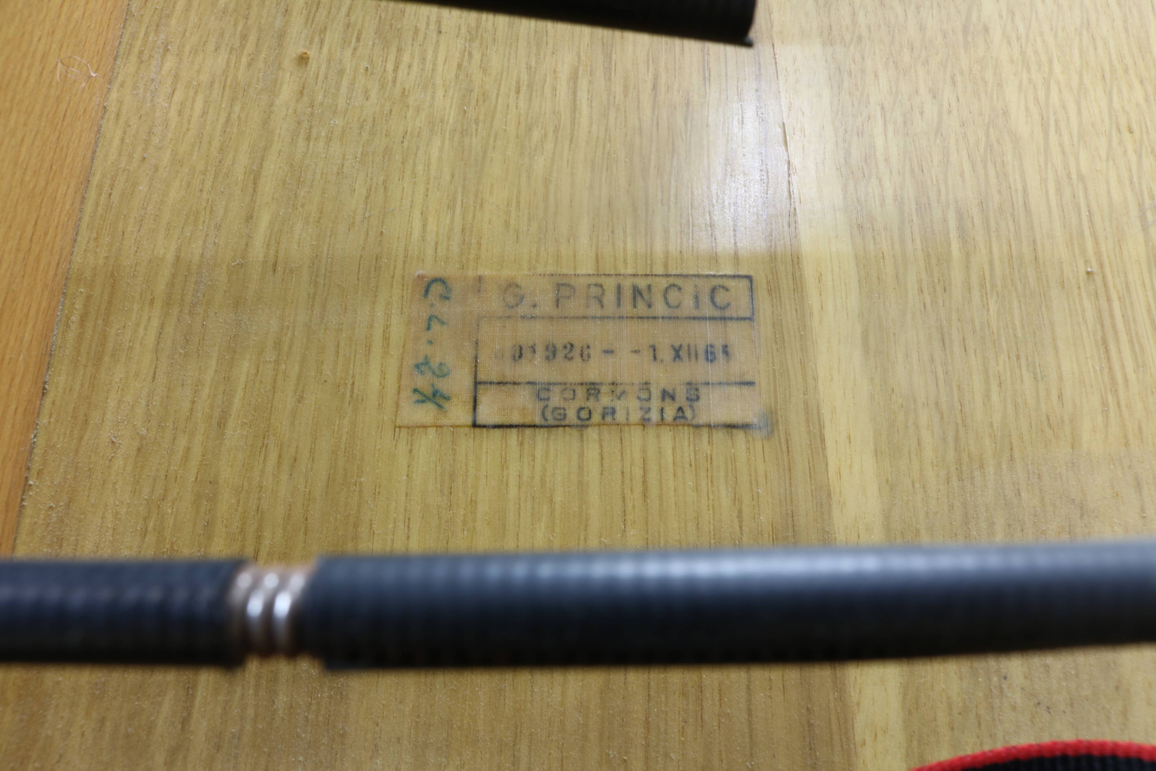 Ingenious sixties wall bed cabinet by C. Princic Gorizia Italy