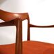 Set of 2 Gustav Bahus Bambi teak chairs by Rolf Rastad & Adolf Relling, 196