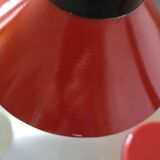 Red Aluminor desk lamp
