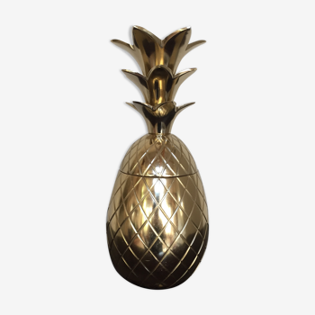 Ananas laiton vintage 31cm