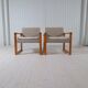 Karin Mobring Diana mid-century modern armchairs by Ikea in Sweden, 1970s.