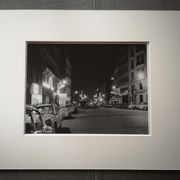 Photograph 18x24cm - Black and white silver print - Rue Saint Lazare - 1950s-1960s