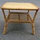 rattan coffee table