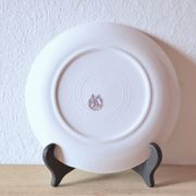 Moulin-des-Loups - Orchies - Set of 6 vintage glazed ceramic cheese plates