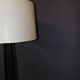 Floor lamp in black lacquered steel around 1980