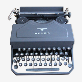 Machine à écrire ancienne adler année 30-40
