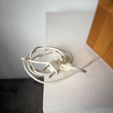 Constructivist wooden table lamp