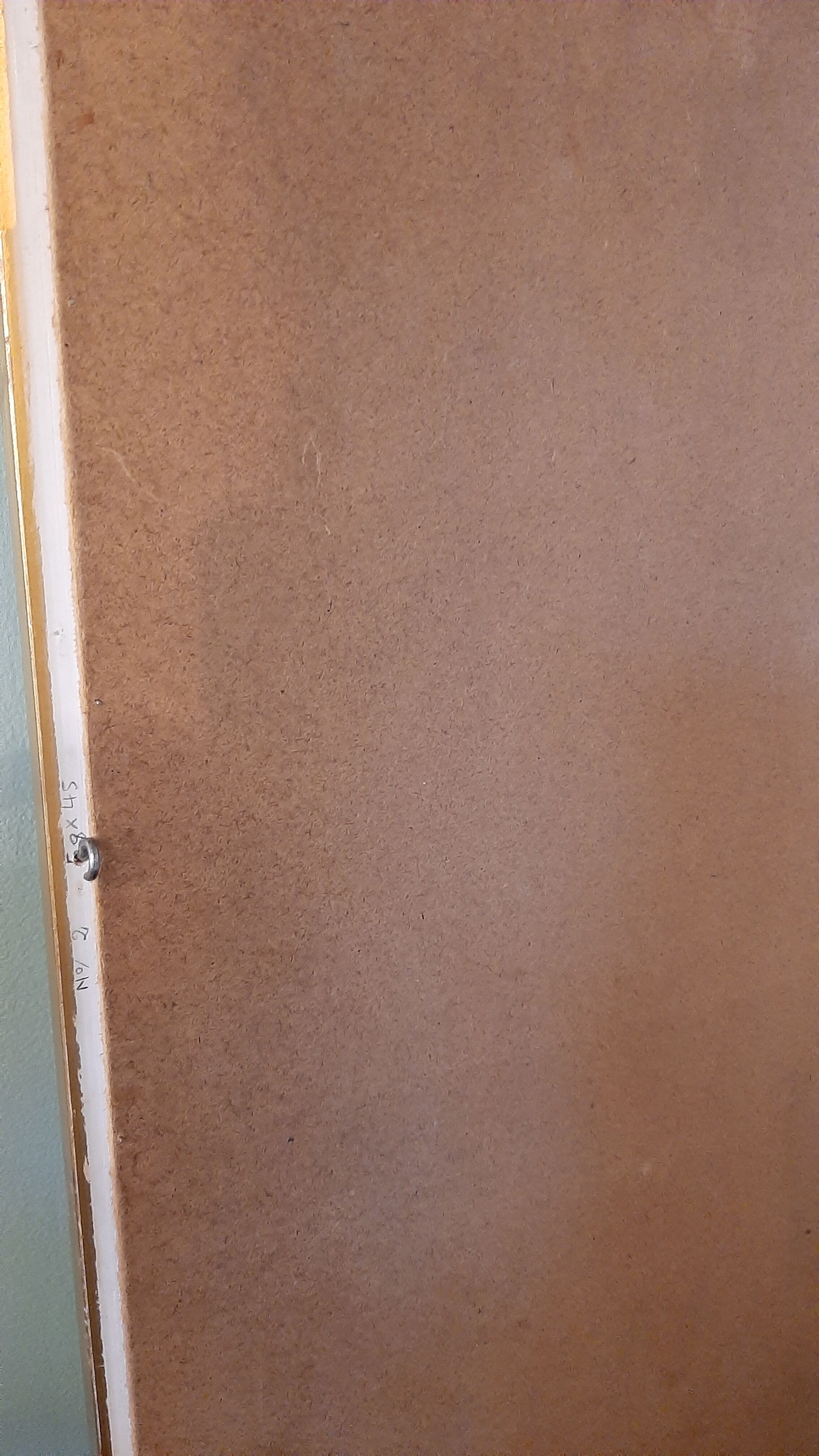 Golden wood parecloses mirror 46x57cm