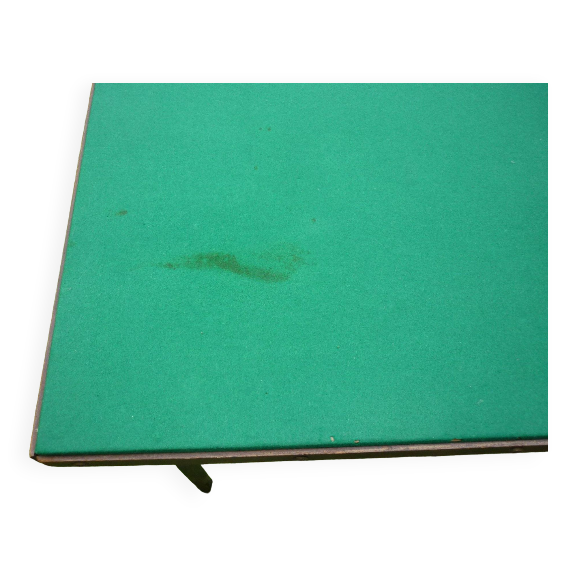 Vintage folding games table