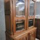 Two-body buffet-library from the Louis XV period, made of solid oak.