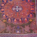 Vintage carpet turkmen belutch afghan 80x140 cm