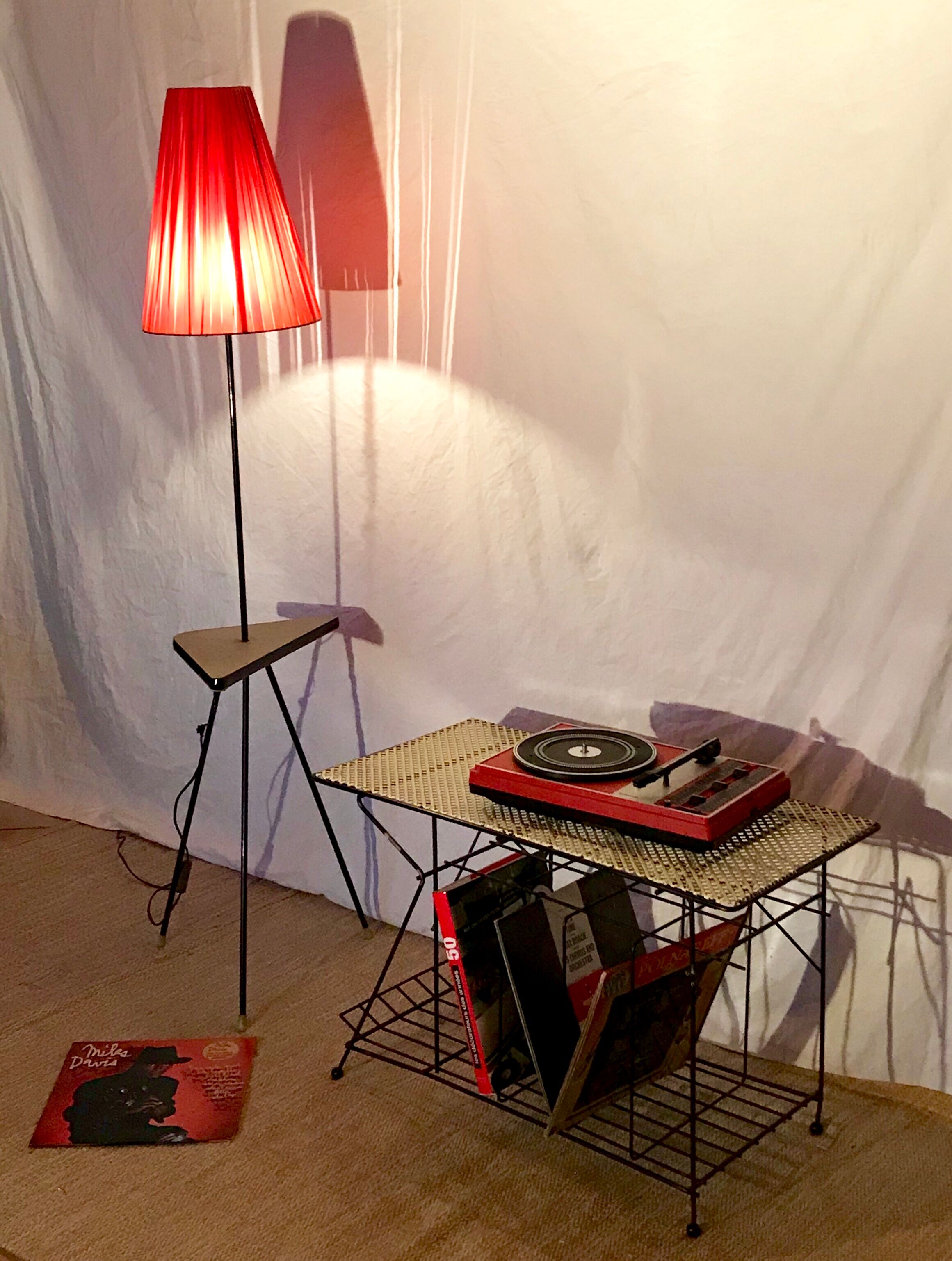 Door-vinyl years 50/60 rigitulles