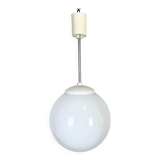 Vintage Chandelier with Milk Glass from Elektrosvit, 1960s