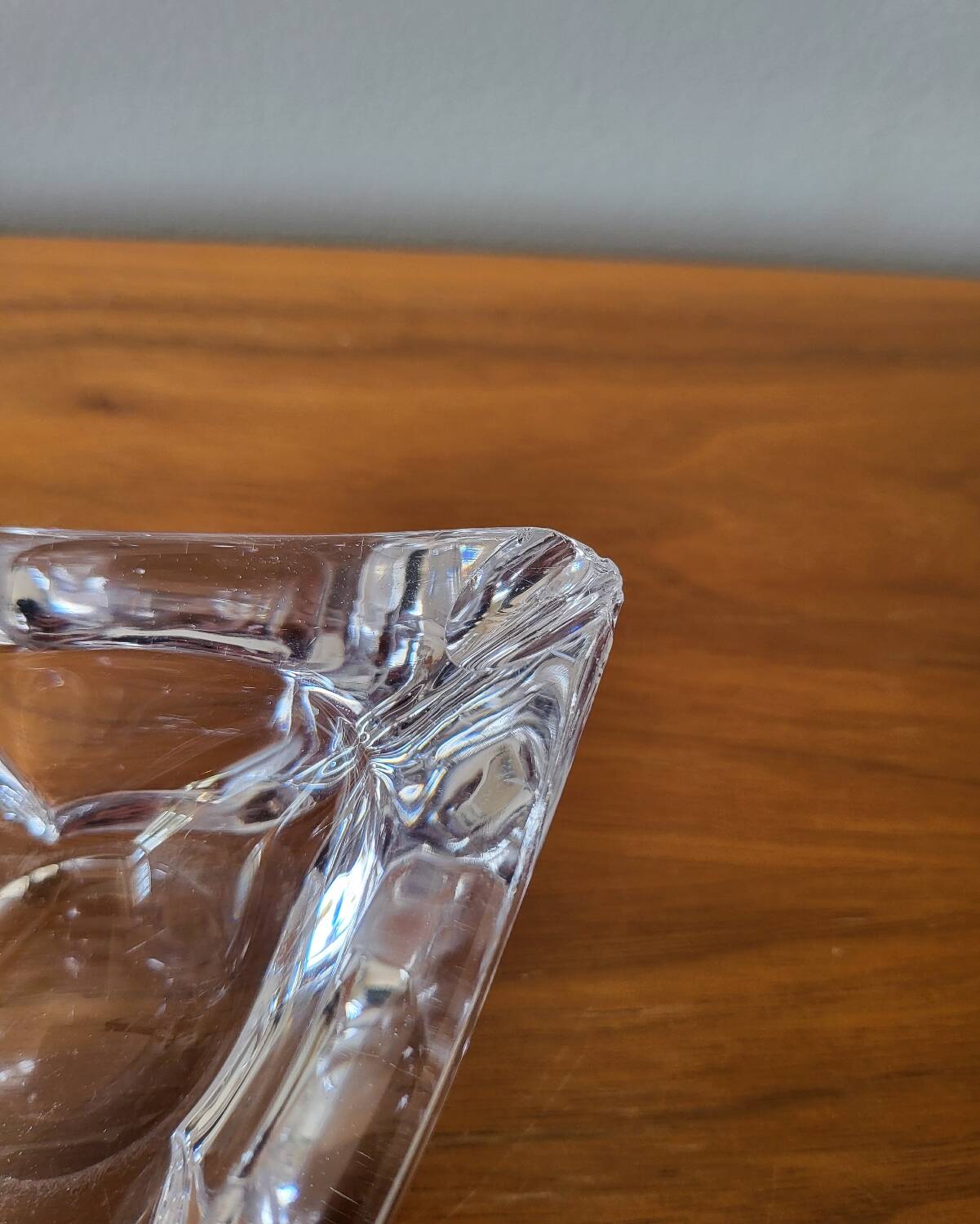 Daum France Crystal Pocket Ashtray