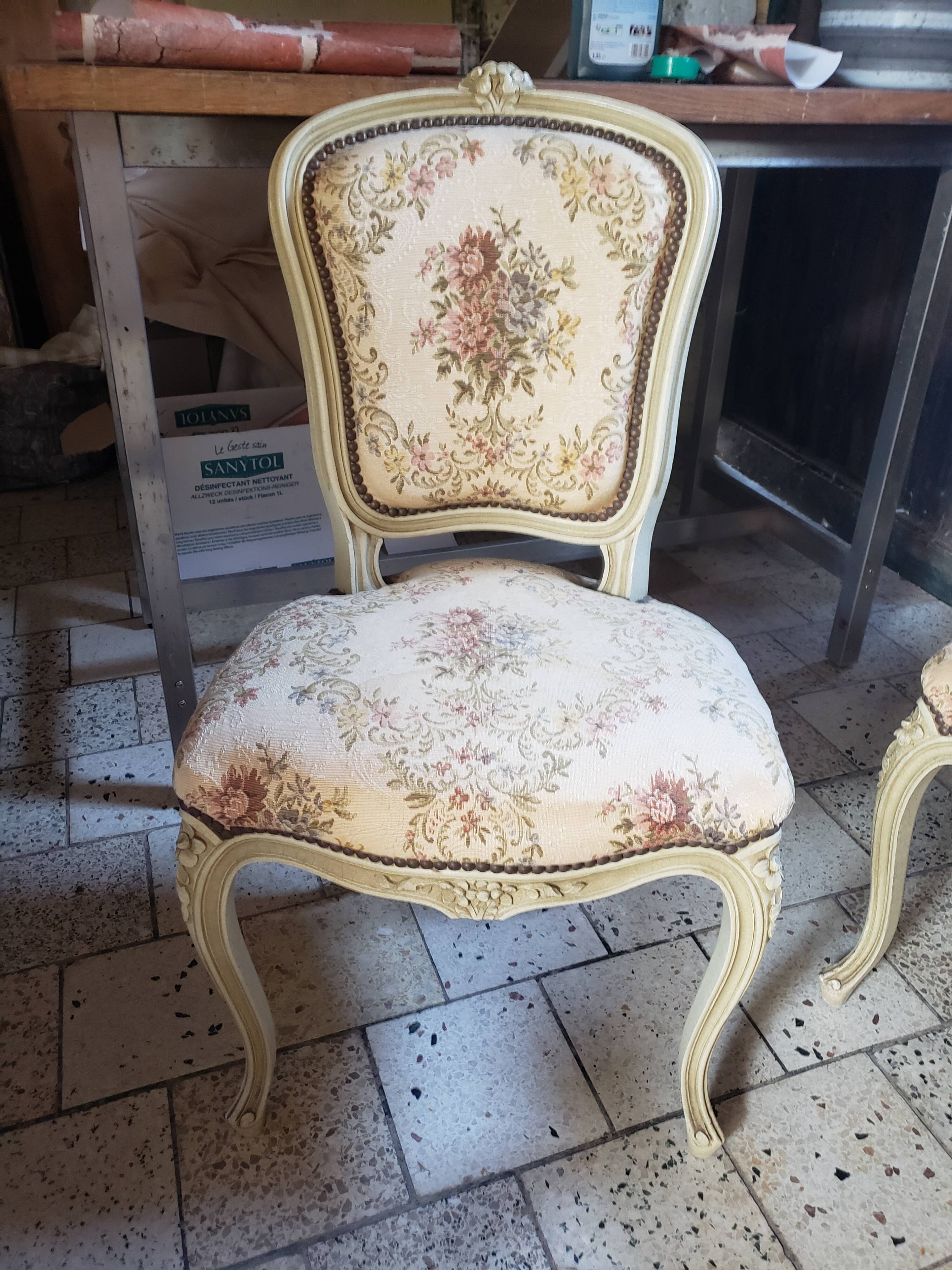 Louis XV style chair