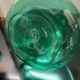Vintage Porron carafe in glass paste